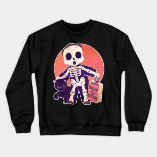 Skeleton Kid Crewneck Sweatshirt